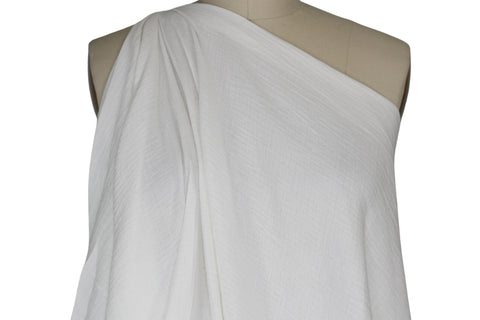 1 1/2 yards of Italian Cotton Gauze Double Cloth - Off White