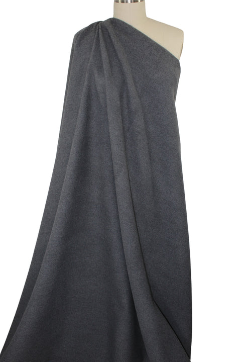Haute New York Designer Wool Double Cloth - Grays