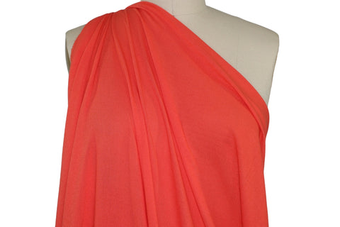Stretch Rayon Crepe - Persimmon
