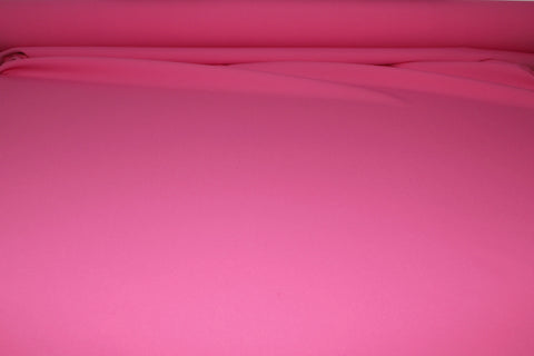 Stretch Rayon Crepe - Shocking Pink