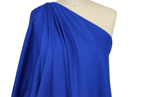 Designer Rayon Double Knit - Royal Blue
