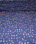 Novelty dots sweater knit fabric