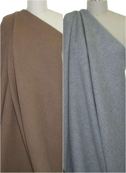 Th0m Br0wne Wool Double Cloth - Oak/Gray