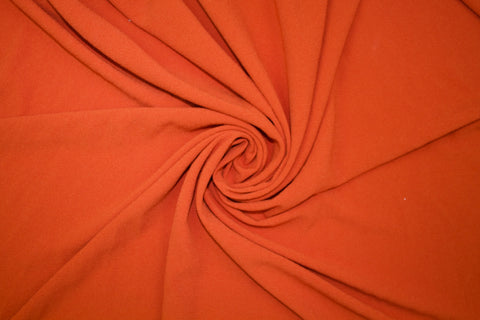 Polyester crepe fabric