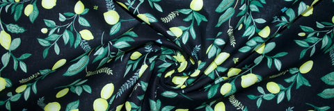 Novelty woven mesh print with beautiful birds