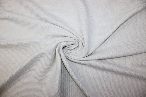 NY Designer Cotton Blend Bouclé - Off-White/Gold
