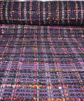 Haute couture bouclé fabric