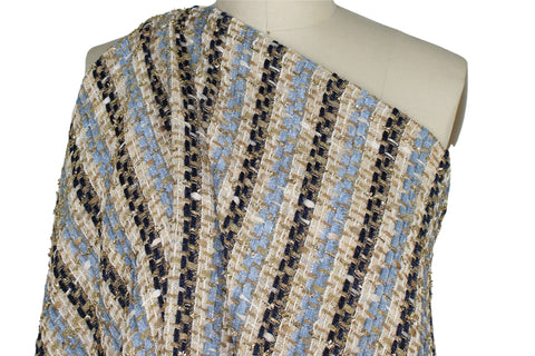 Oscar de la Renta striped bouclé