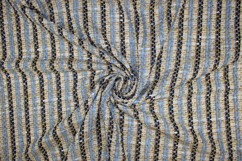 Oscar de la Renta striped bouclé