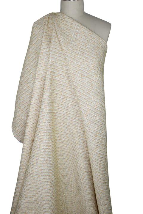 Sara Campbell pre-interfaced bouclé