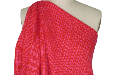 S@ra C@mpbell Bouclé - Red/Pink