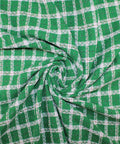 Jones NY SS26 green bouclé