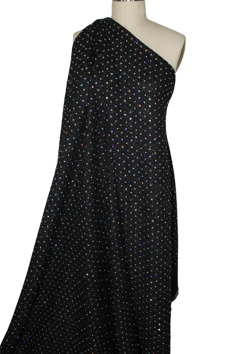 0scar sequin/pearl embellished bouclé