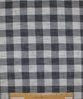 Checked cotton bouclé