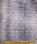 Purple checked bouclé