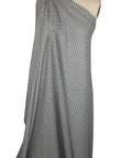 Houndstooth tweed in grays