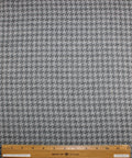 Houndstooth tweed in grays