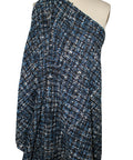 0scar weighty blue bouclé