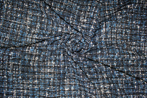 0scar weighty blue bouclé