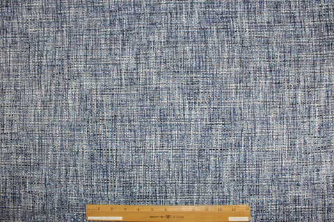 Shades of blue bouclé