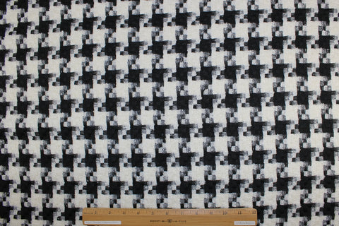 0scar houndstooth bouclé