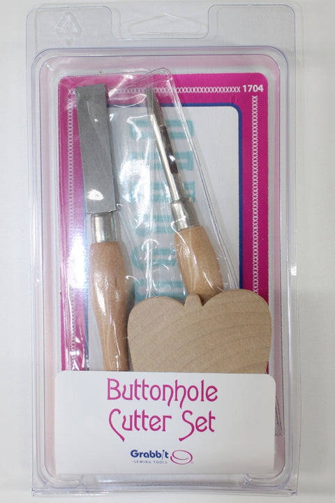 Gingham Square Buttonhole Cutter Set