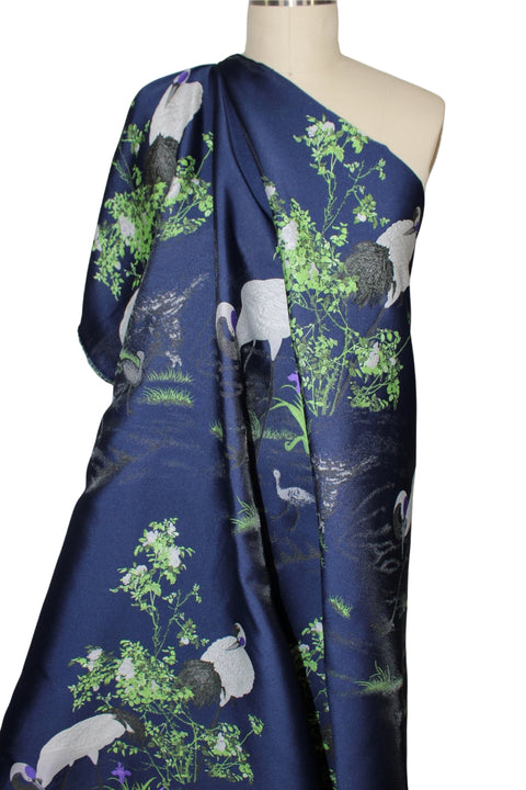 Floral brocade bird formalwear Japanese 