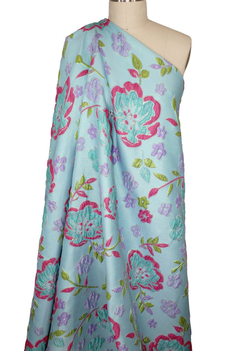 Oscar de la Renta floral brocade