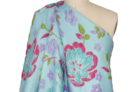 Oscar de la Renta floral brocade