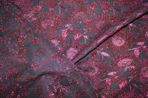 0scar floral matellassé brocade