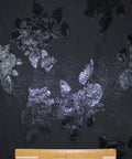 0scar navy floral brocade