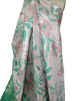 0scar pastel color floral brocade