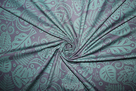 Robert Kaufman stylized floral cotton