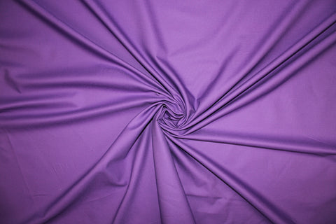 Purple cotton broadcloth
