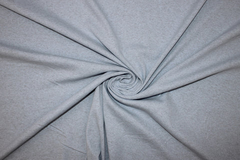Cotton Ribbed Knit - Heathered Light Blue – Gorgeous Fabrics