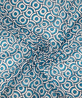 Circle print Swiss cotton batiste