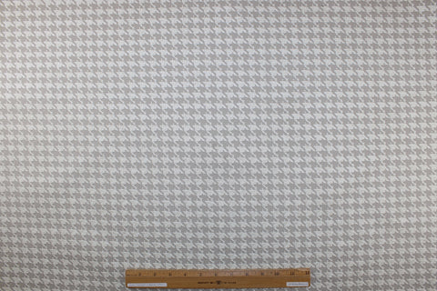 Eng!neered G@rments Houndstooth Canvas Coating - Beige/White