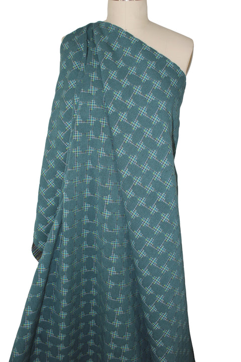 Chenille jacquard novelty fabric