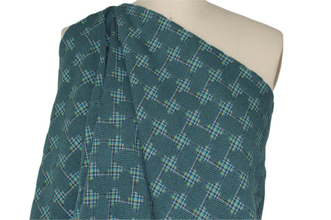 Chenille jacquard novelty fabric