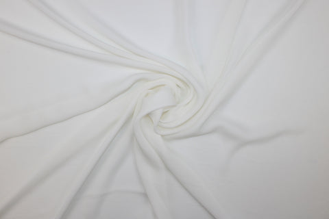 3 yards of Silk Crepe de Chine - Soft White