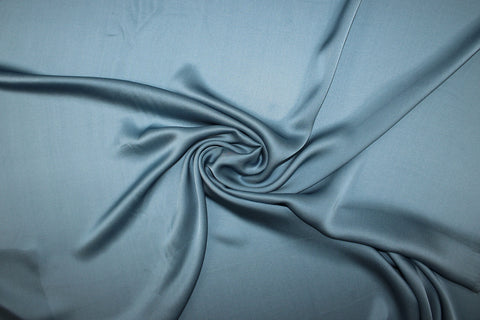 Silk crepe de chine fabric