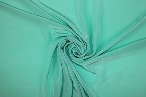 Silk crepe de chine fabric