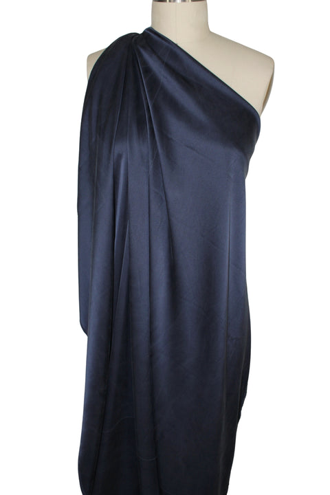 Stretch silk crepe de chine