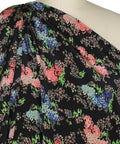 Floral silk crepe de chine