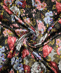0scar floral silk matellassé
