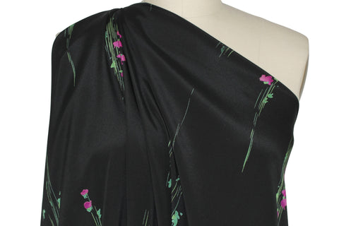 0scar minimalist floral print silk crepe de chine