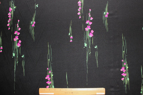 0scar minimalist floral print silk crepe de chine
