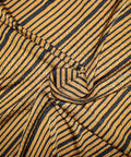 Bronze and black 0scar silk jacquard