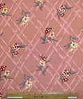 0scar bamboo/floral silk crepe de chine