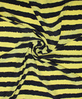 0scar striped silk crepe de chine